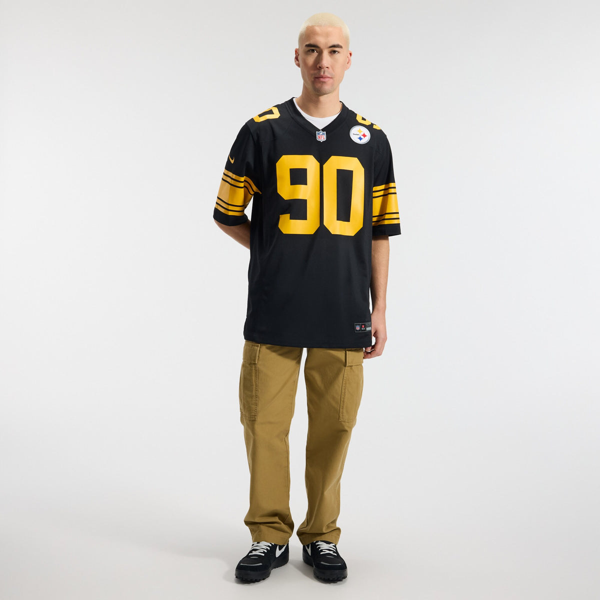 Pittsburgh Steelers T.J. Watt Black Alternate Game Jersey