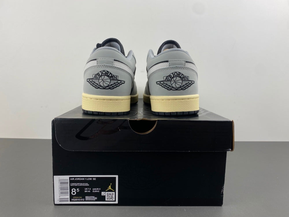 Low Top Sneakers, Off White Black Gray Colorway, Lace Up Design, Casual Gift for Sneaker Fans