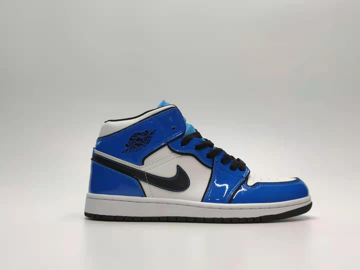 Sneakers, Blue White Colorway, Lace Up Design, Casual Gift for Sneaker Fans