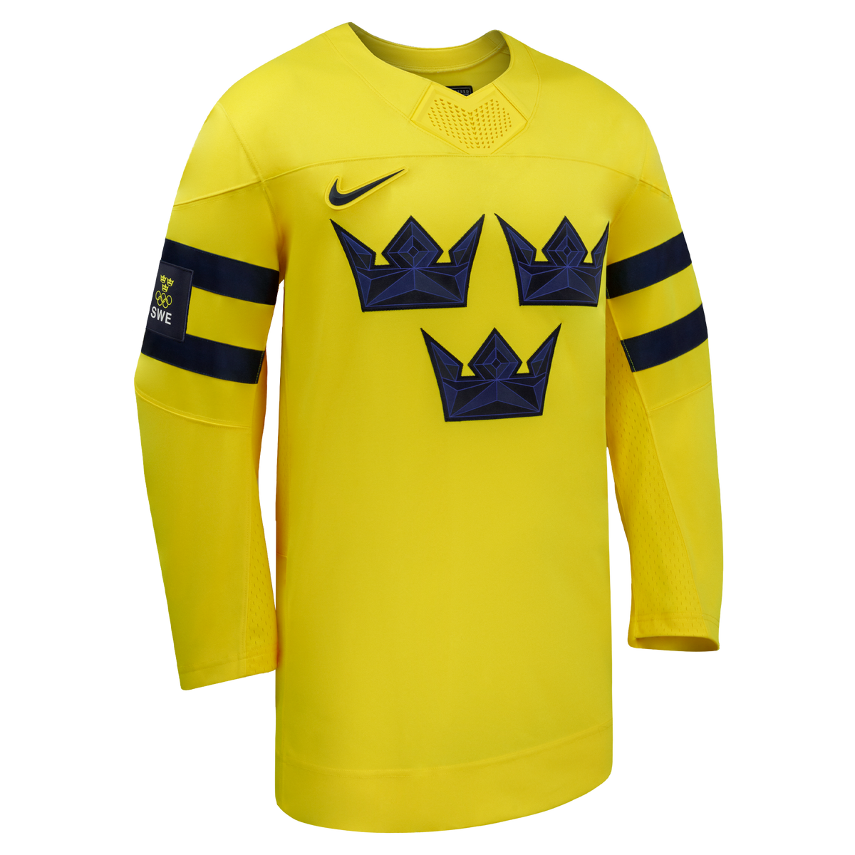 Sweden Hockey Yellow 2026 Away Replica Jersey