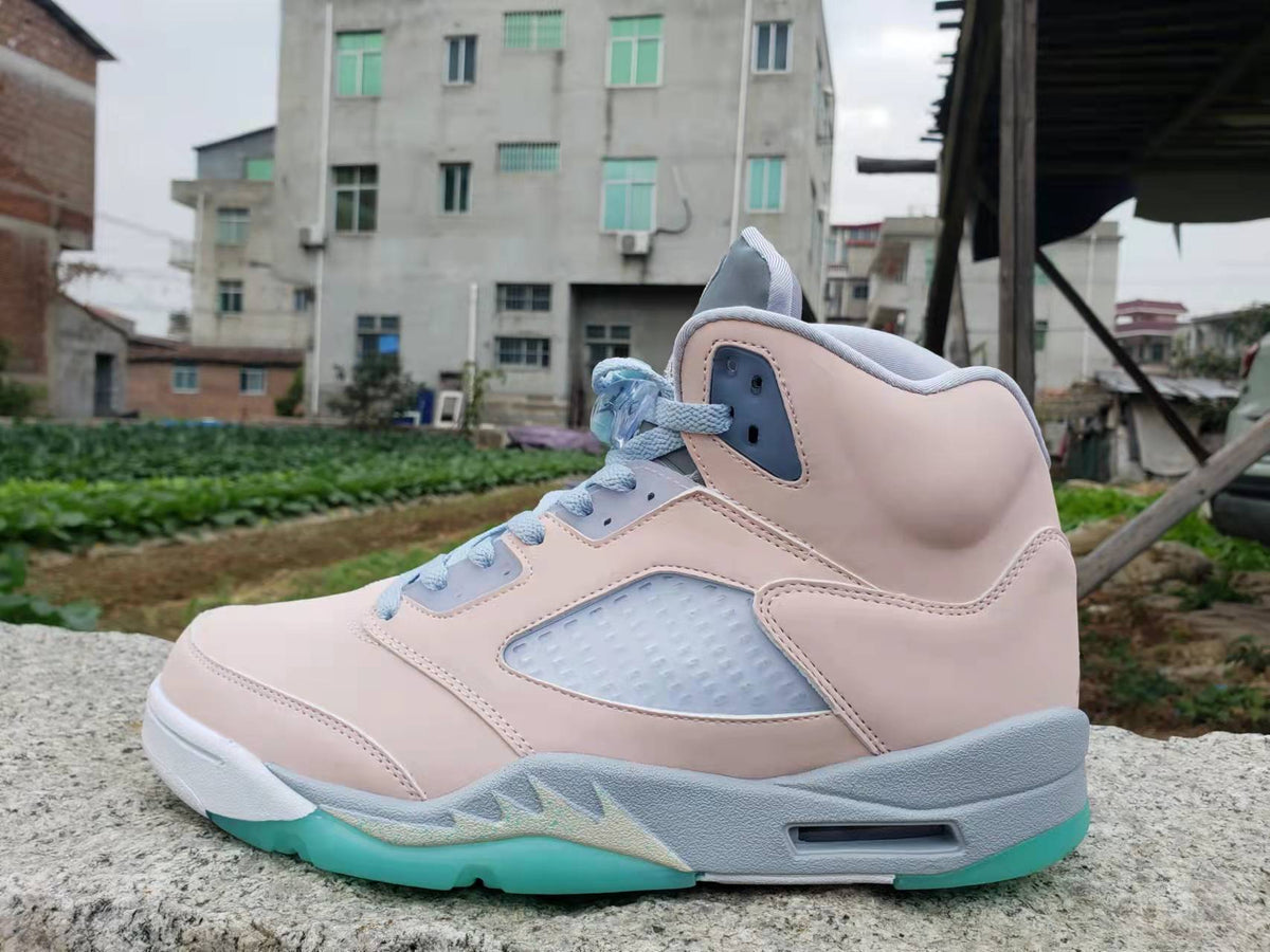 Sneakers, Pink Blue Colorway, Lace Up Design, Casual Gift for Sneaker Fans