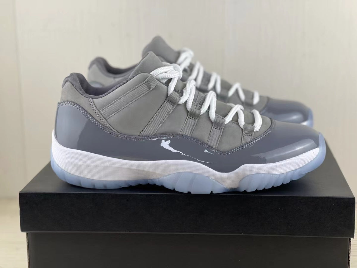 Low Top Sneakers, Gray Colorway, Lace Up Design, Casual Gift for Sneaker Fans