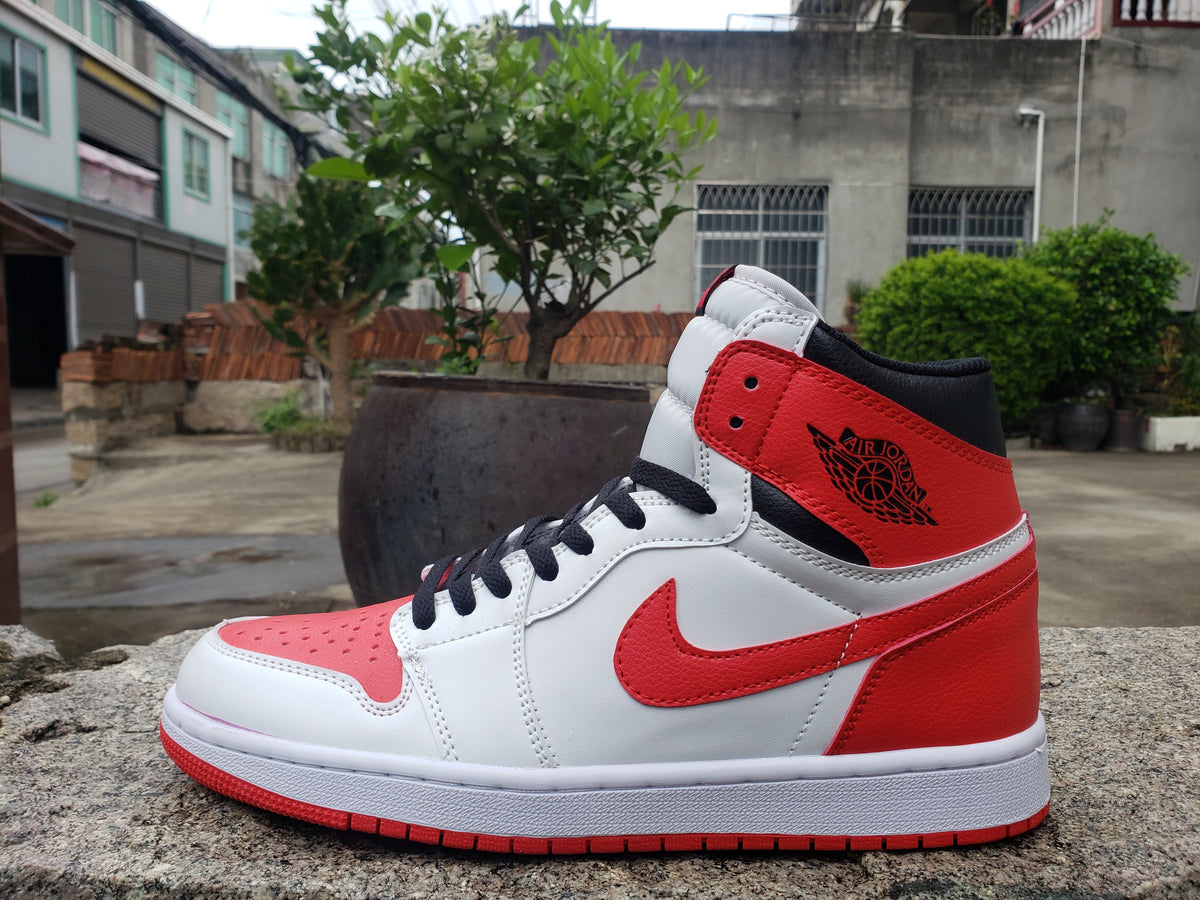 Sneakers, Red White Colorway, Lace Up Design, Casual Gift for Sneaker Fans