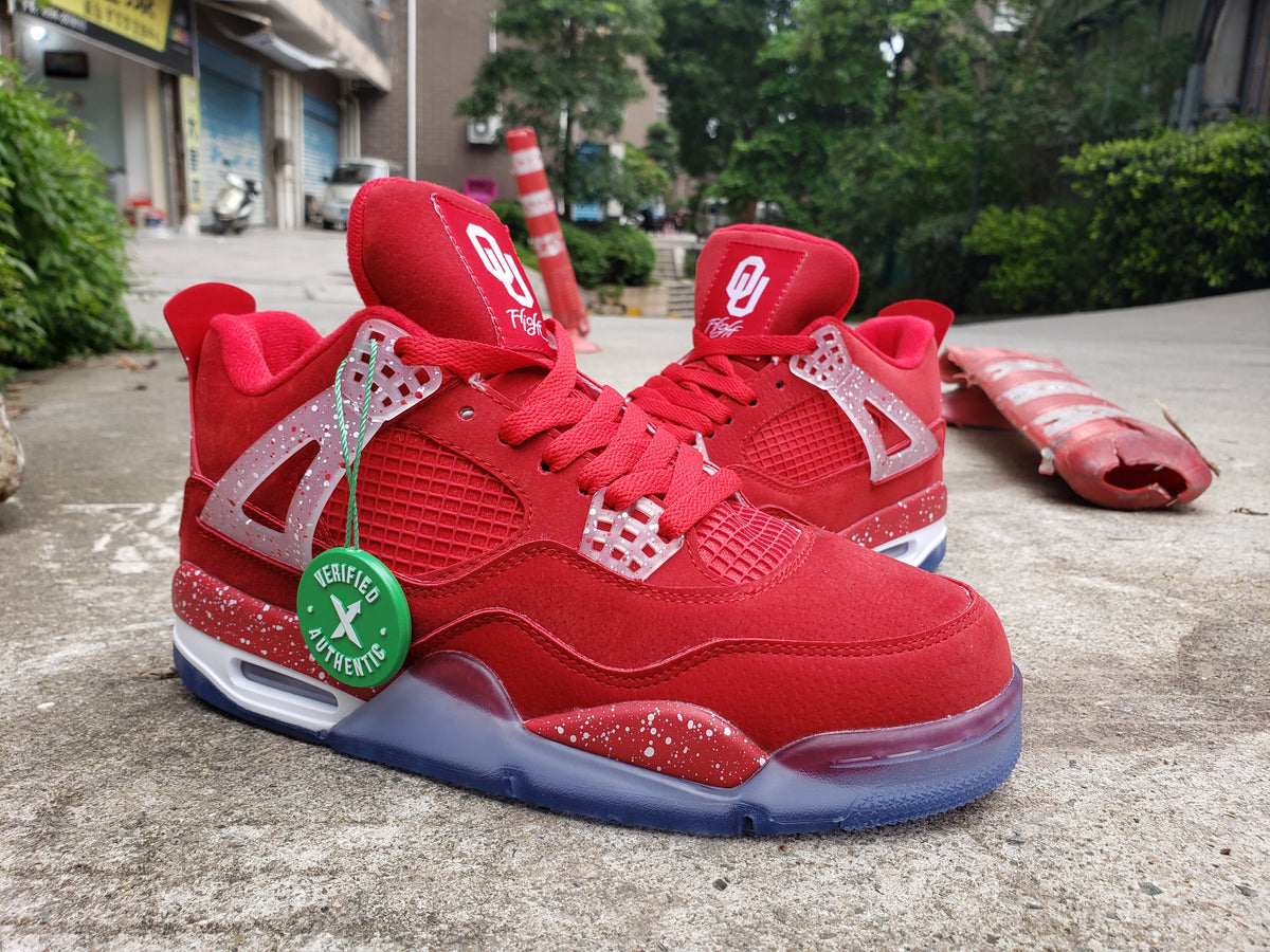 Sneakers, Red Blue Colorway, Lace Up Design, Casual Gift for Sneaker Fans