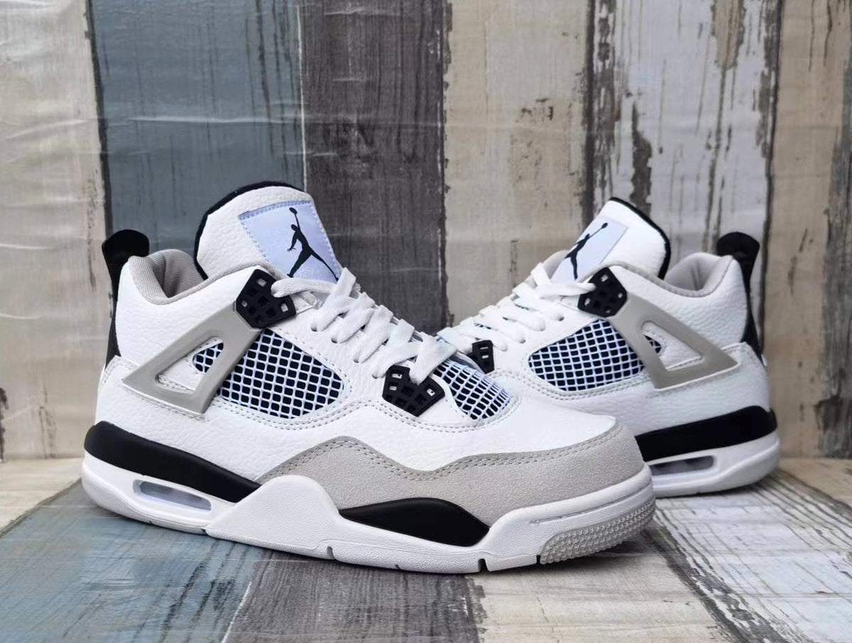 Sneakers, Light Gray White Colorway, Lace Up Design, Casual Gift for Sneaker Fans