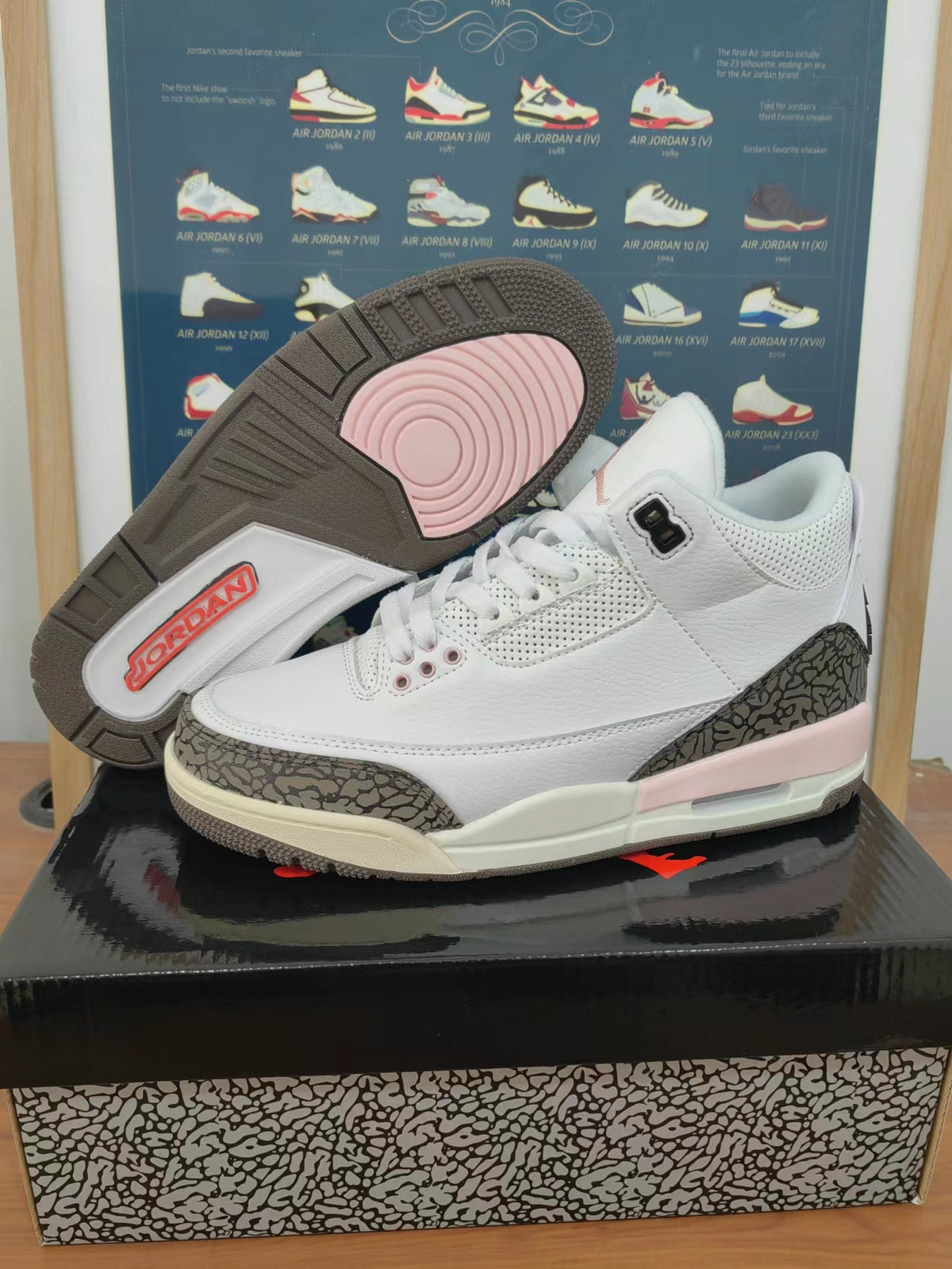 Sneakers, Pink Colorway, Lace Up Design, Casual Gift for Sneaker Fans
