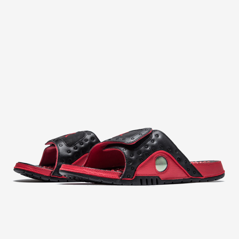 Slides, Red Black Colorway, Slip On Design, Casual Gift for Shoe Lovers