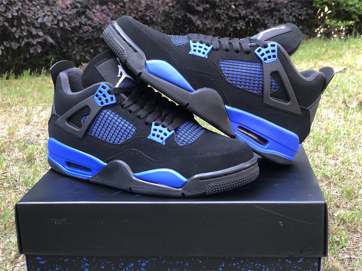 Sneakers, Blue Black Colorway, Lace Up Design, Casual Gift for Sneaker Fans