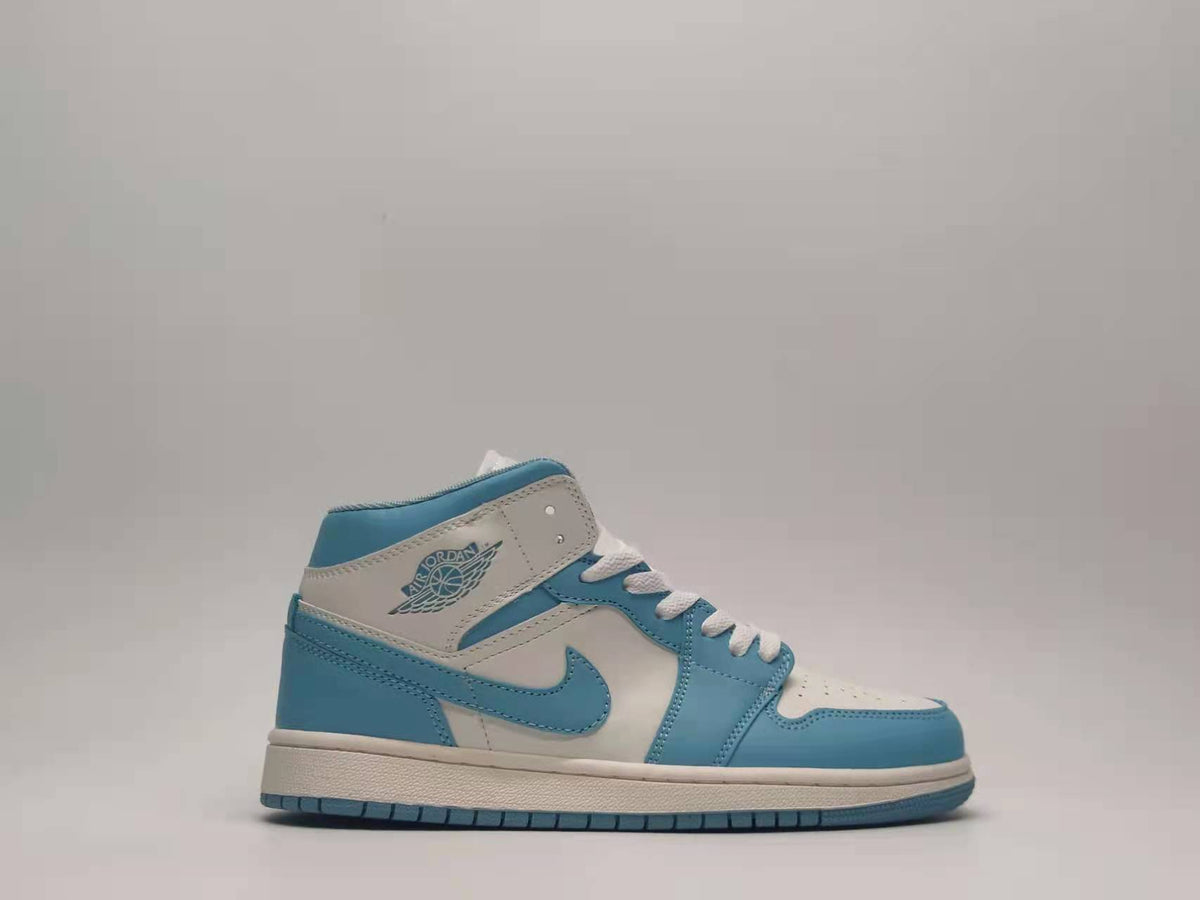 Sneakers, Blue White Colorway, Lace Up Design, Casual Gift for Sneaker Fans