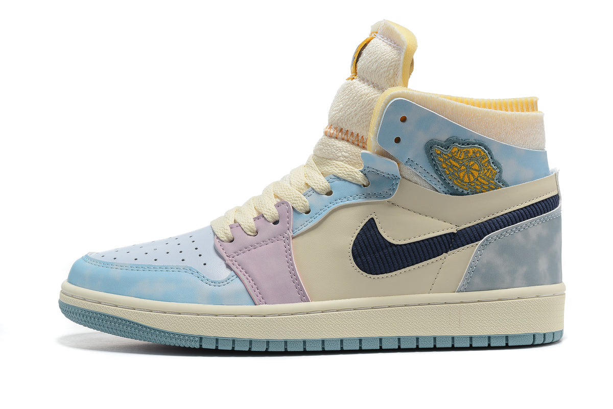 Sneakers, Blue Colorway, Lace Up Design, Casual Gift for Sneaker Fans