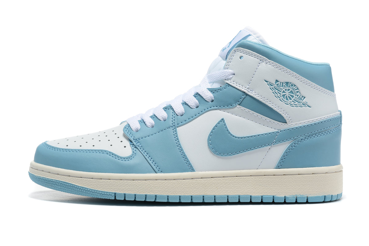 Sneakers, Blue White Colorway, Lace Up Design, Casual Gift for Sneaker Fans