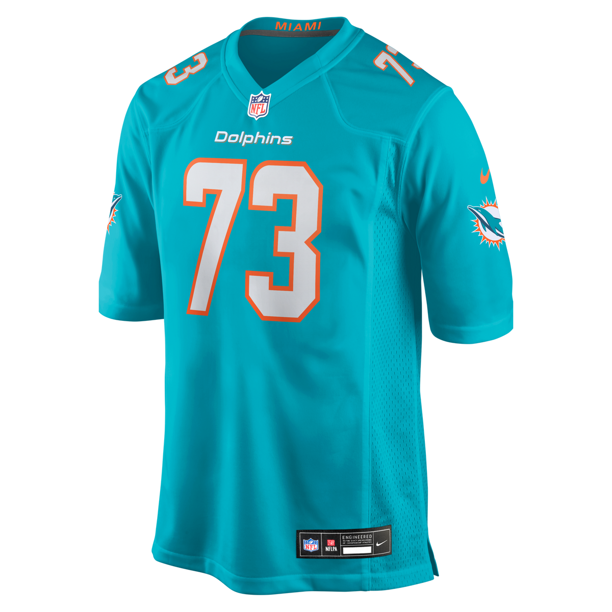 Miami Dolphins Austin Jackson Aqua Game Jersey