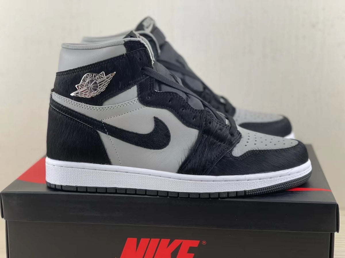 High Top Sneakers, Black Gray Colorway, Lace Up Design, Casual Gift for Sneaker Fans