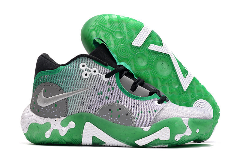 Low Top Sneakers, Gray Green Colorway, Lace Up Design, Casual Gift for Sneaker Fans