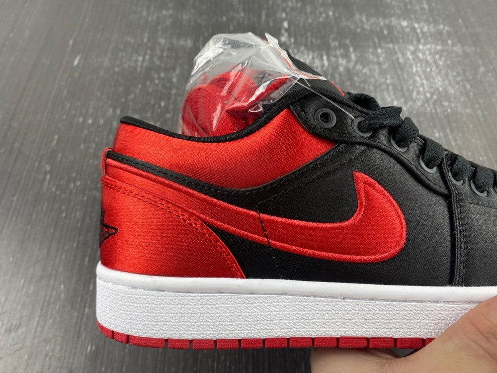 Low Top Sneakers, Black Red Colorway, Lace Up Design, Casual Gift for Sneaker Fans