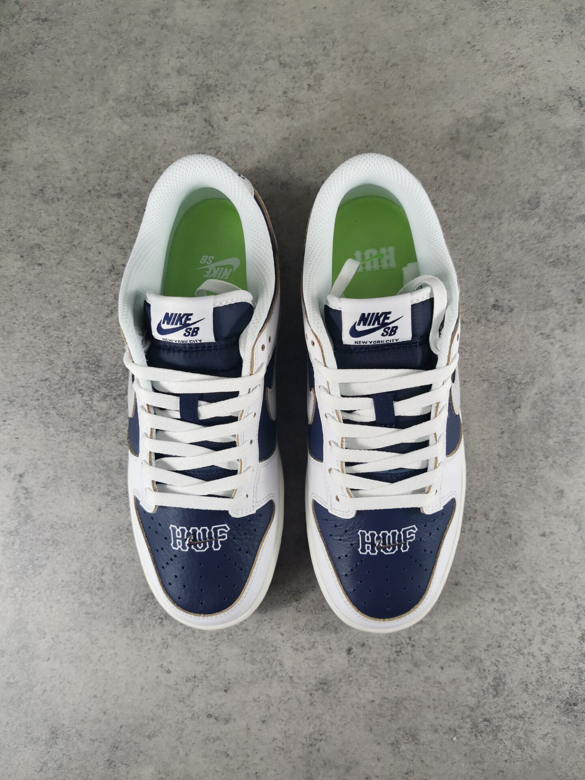 Low Top Sneakers, Blue White Colorway, Lace Up Design, Casual Gift for Sneaker Fans