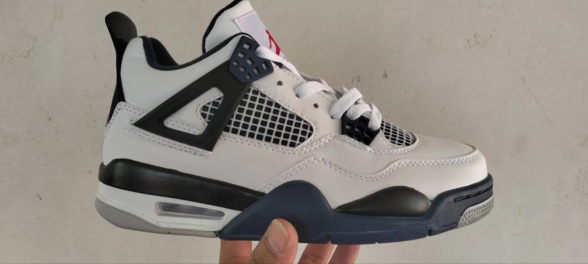 Sneakers, Blue White Colorway, Lace Up Design, Casual Gift for Sneaker Fans