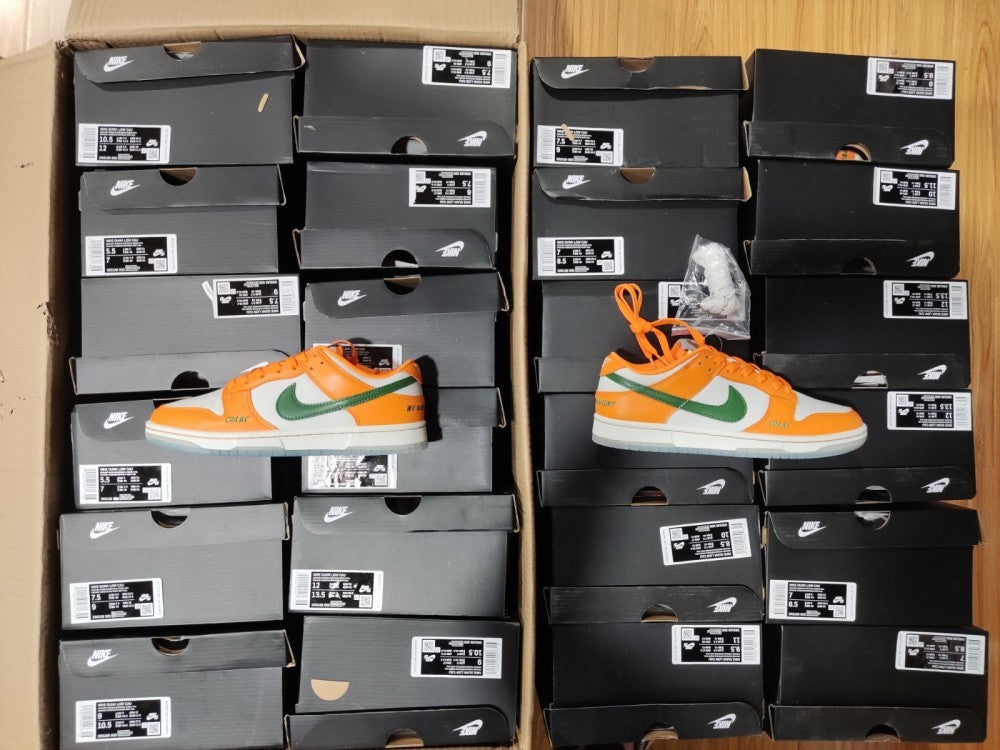Low Top Sneakers, White Orange Colorway, Lace Up Design, Casual Gift for Sneaker Fans