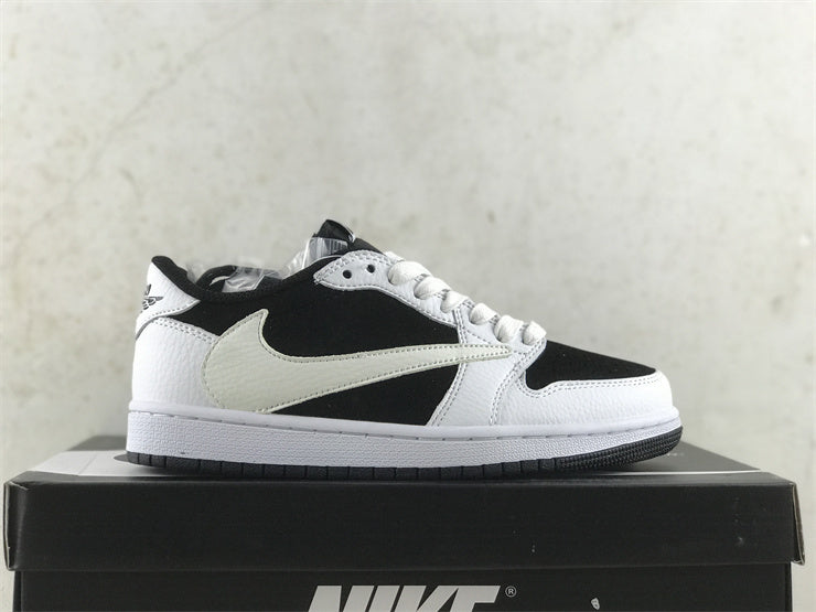 Low Top Sneakers, White Black Colorway, Reverse Hook Design, Lace Up Design, Casual Gift for Sneaker Fans