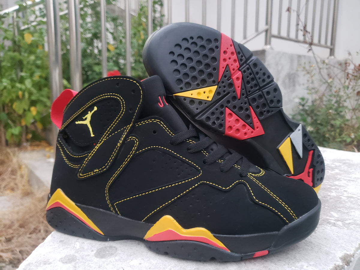 Sneakers, Black Yellow Colorway, Lace Up Design, Casual Gift for Sneaker Fans