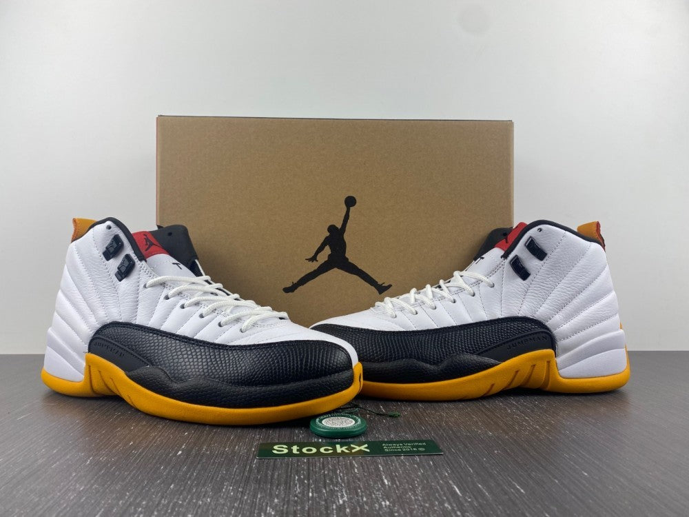 Low Top Sneakers, White Black Yellow Colorway, Lace Up Design, Casual Gift for Sneaker Fans