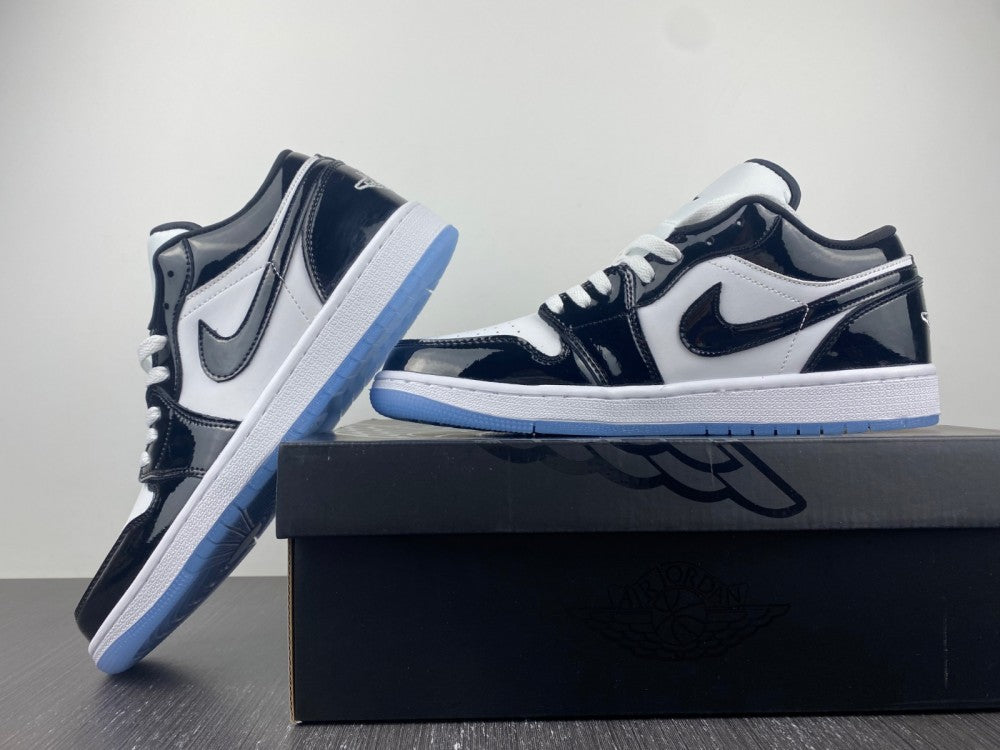 Low Top Sneakers, White Black Colorway, Lace Up Design, Casual Gift for Sneaker Fans