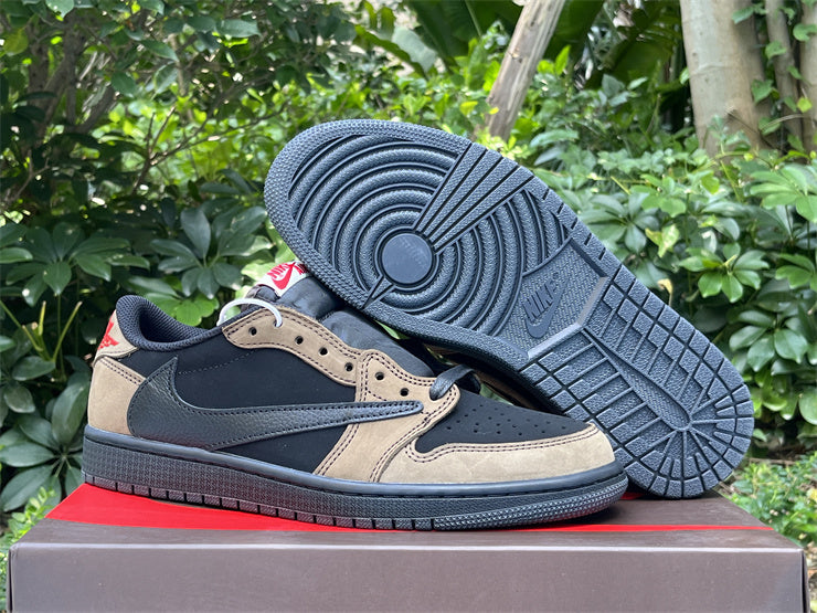 Low Top Sneakers, Black Brown Colorway, Lace Up Design, Casual Gift for Sneaker Fans