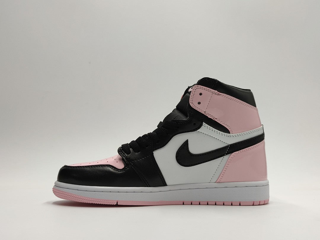 Sneakers, Pink Black Colorway, Lace Up Design, Casual Gift for Sneaker Fans