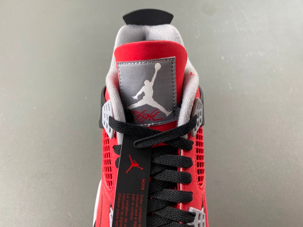 Mid Top Sneakers, Red Black Colorway, Lace Up Design, Casual Gift for Sneaker Fans