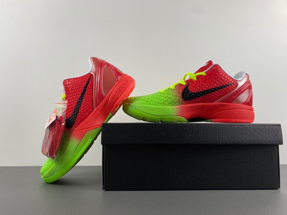 Low Top Sneakers, Neon Green Red Colorway, Lace Up Design, Casual Gift for Sneaker Fans
