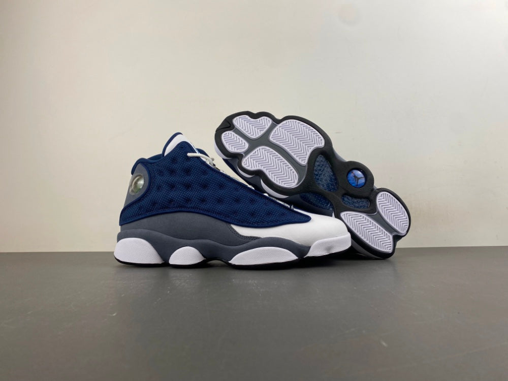 Low Top Sneakers, Blue White Gray Colorway, Lace Up Design, Casual Gift for Sneaker Fans