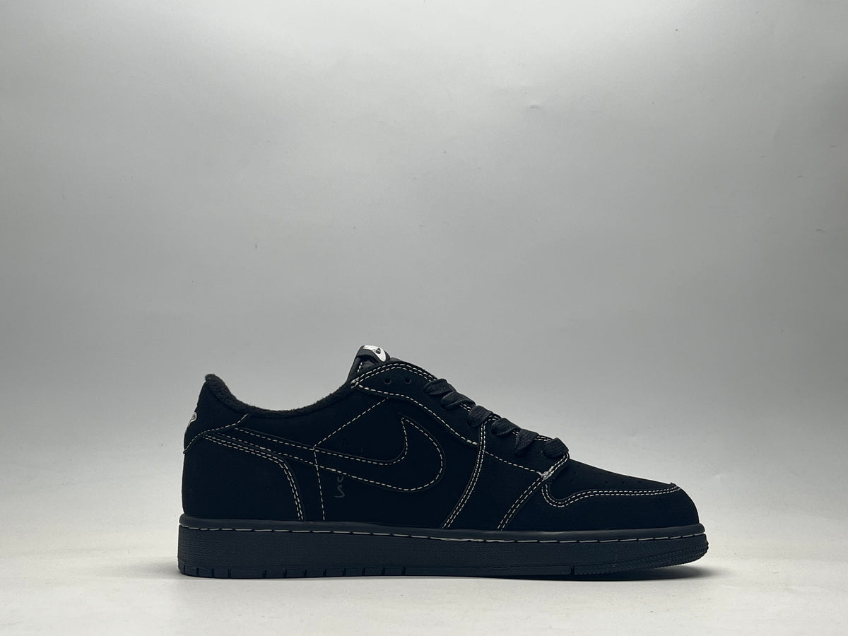 Low Top Sneakers, Black Colorway, Reverse Hook Design, Lace Up Design, Casual Gift for Sneaker Fans