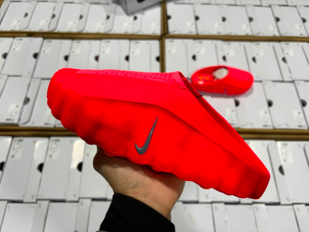 Slides, Red Colorway, Slip On Design, Casual Gift for Shoe Lovers