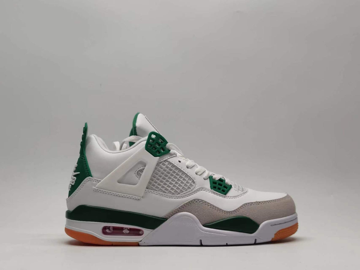 Sneakers, Green Colorway, Lace Up Design, Casual Gift for Sneaker Fans