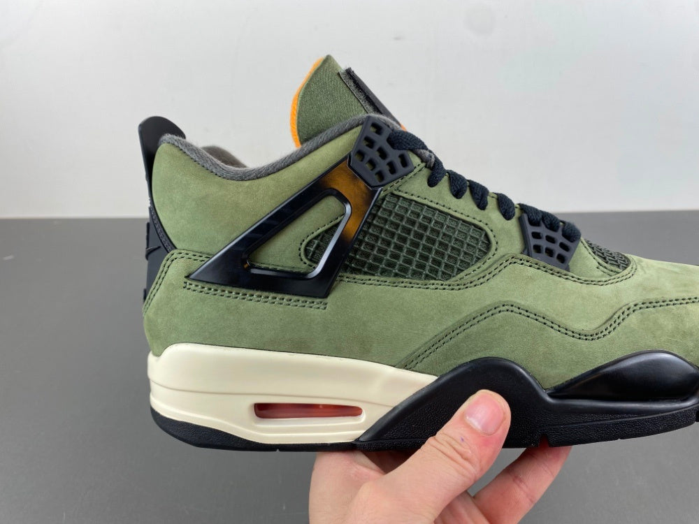 Low Top Sneakers, Army Green Black Colorway, Lace Up Design, Casual Gift for Sneaker Fans