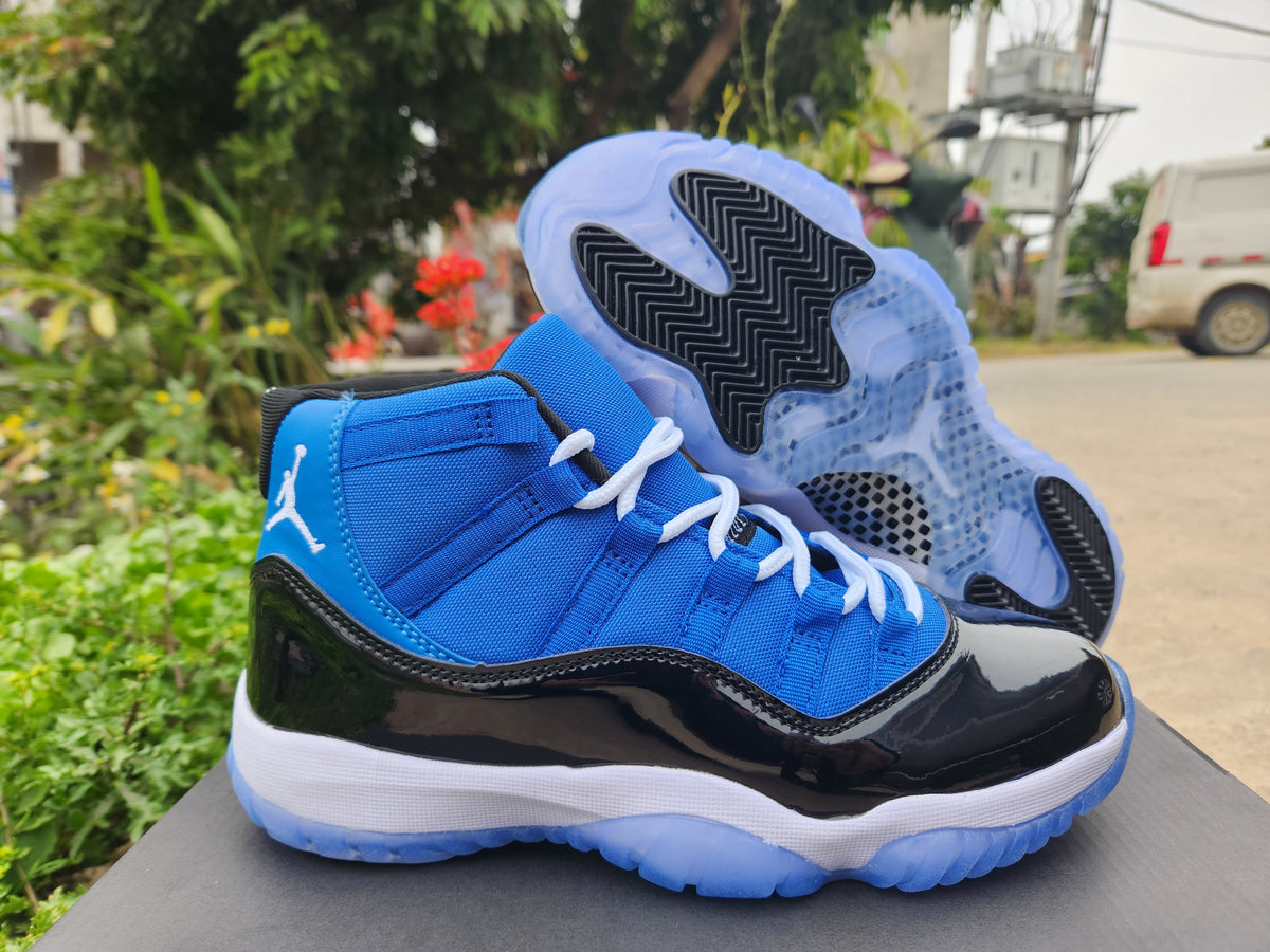 Sneakers, Blue Black Colorway, Lace Up Design, Casual Gift for Sneaker Fans