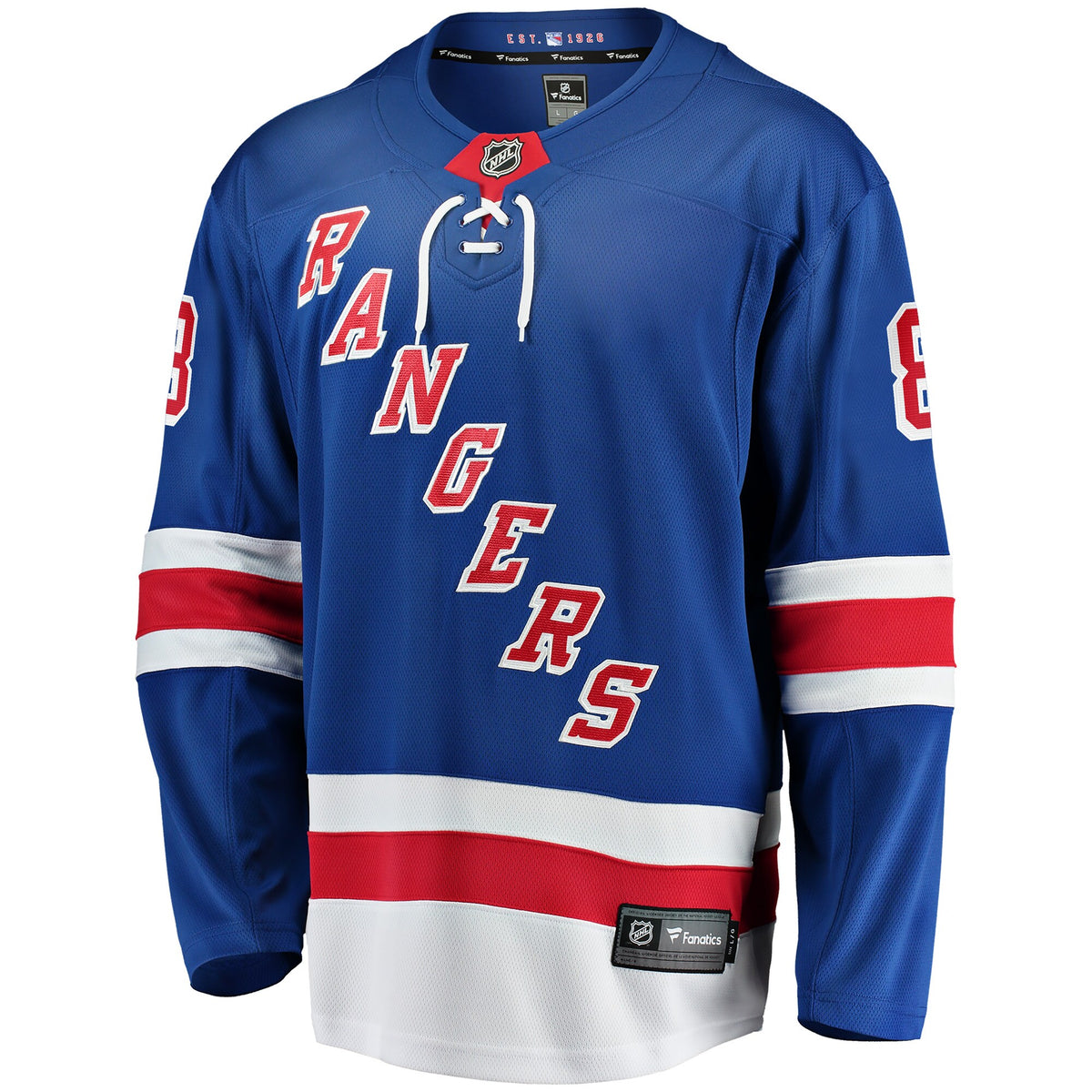 New York Rangers J.T. Miller Fanatics Blue Home Breakaway Jersey