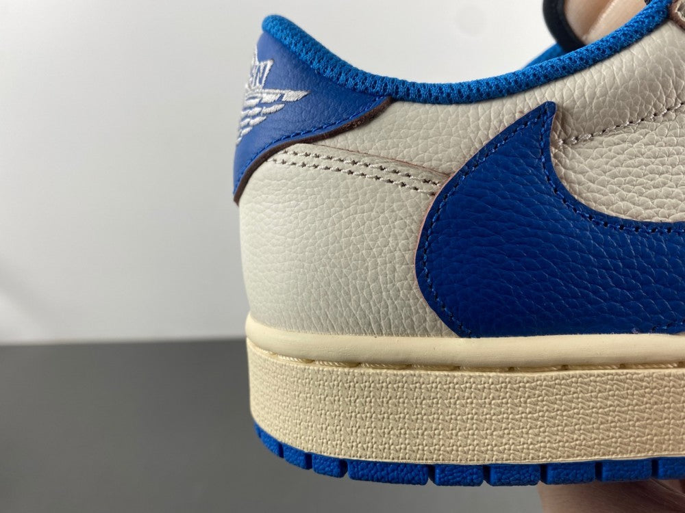 Low Top Shoes, Blue White Colorway, Reverse Hook Design, Lace Up Design, Casual Gift for Shoe Lovers