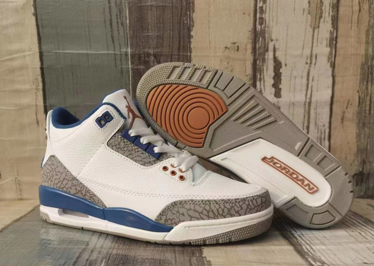 Sneakers, Blue White Colorway, Lace Up Design, Casual Gift for Sneaker Fans