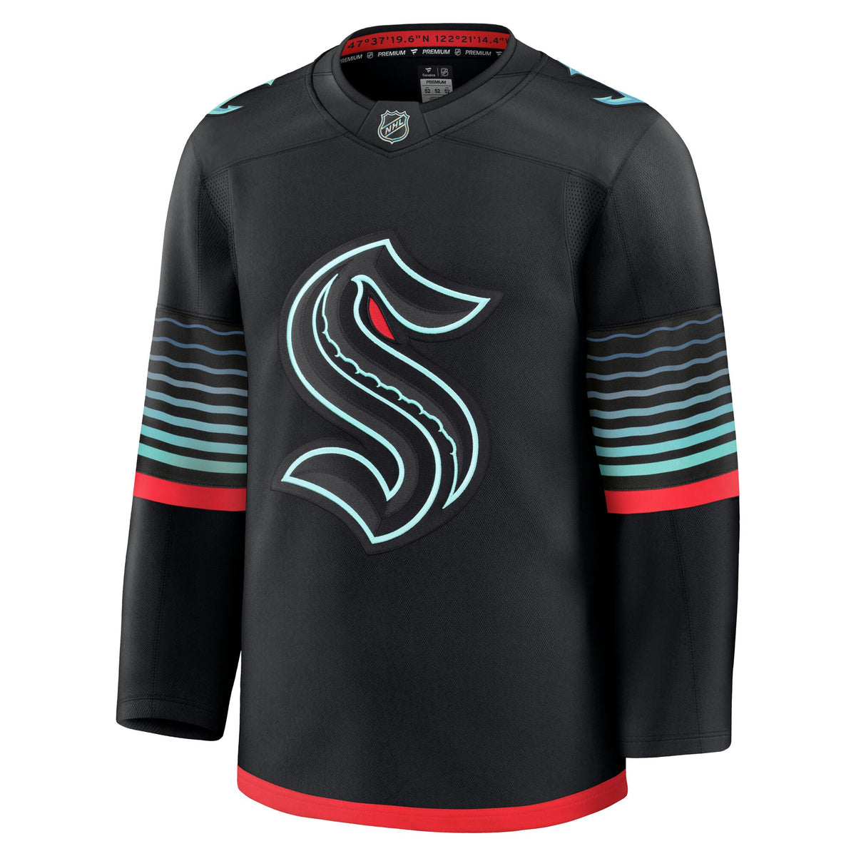 Seattle Kraken Fanatics Black Alternate Premium Jersey