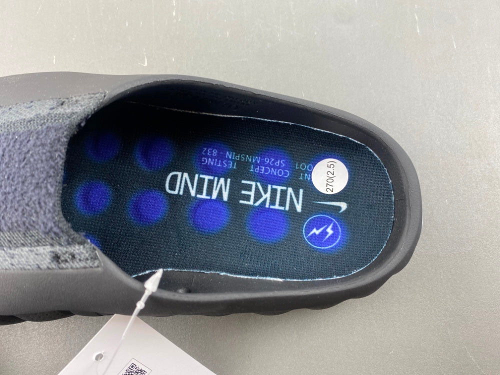 Slides, Blue Black Colorway, Slip On Design, Casual Gift for Shoe Lovers