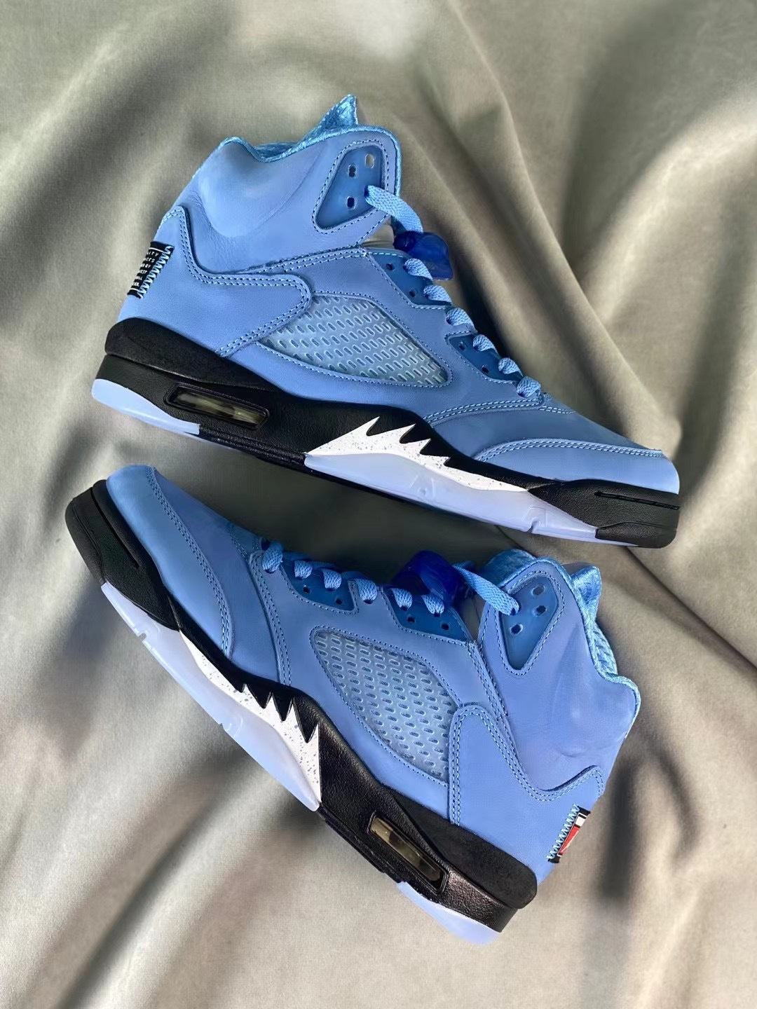 Sneakers, Blue Colorway, Lace Up Design, Casual Gift for Sneaker Fans