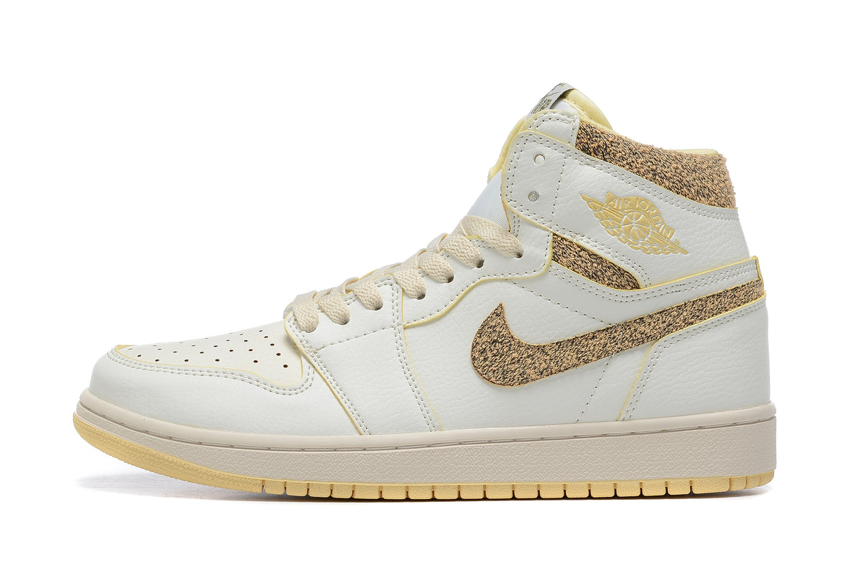 Sneakers, White Beige Colorway, Lace Up Design, Casual Gift for Sneaker Fans
