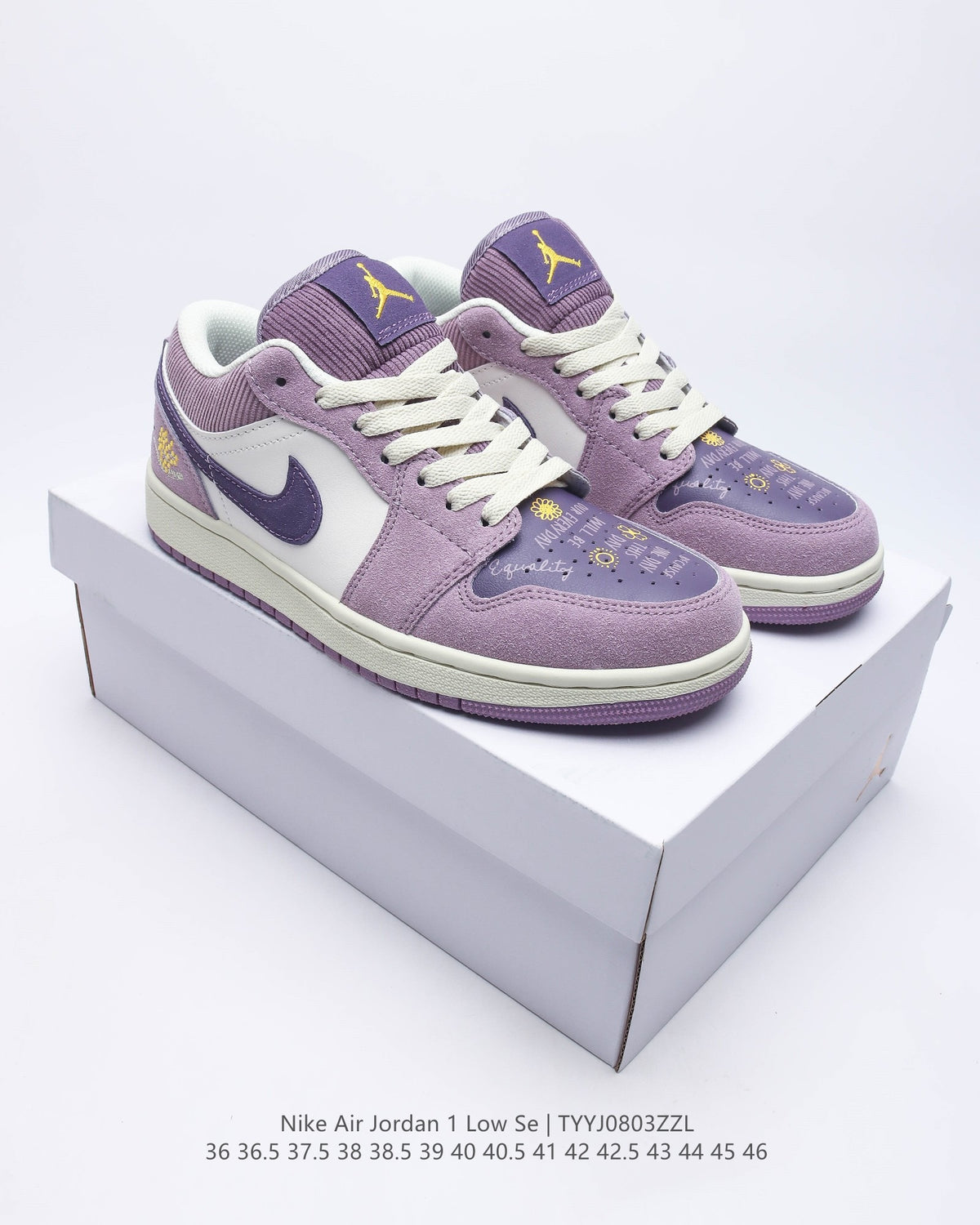 Retro Low Top Basketball Shoes, Purple Cream Colorway, Lace Up Design, Casual Gift for Shoe Lovers