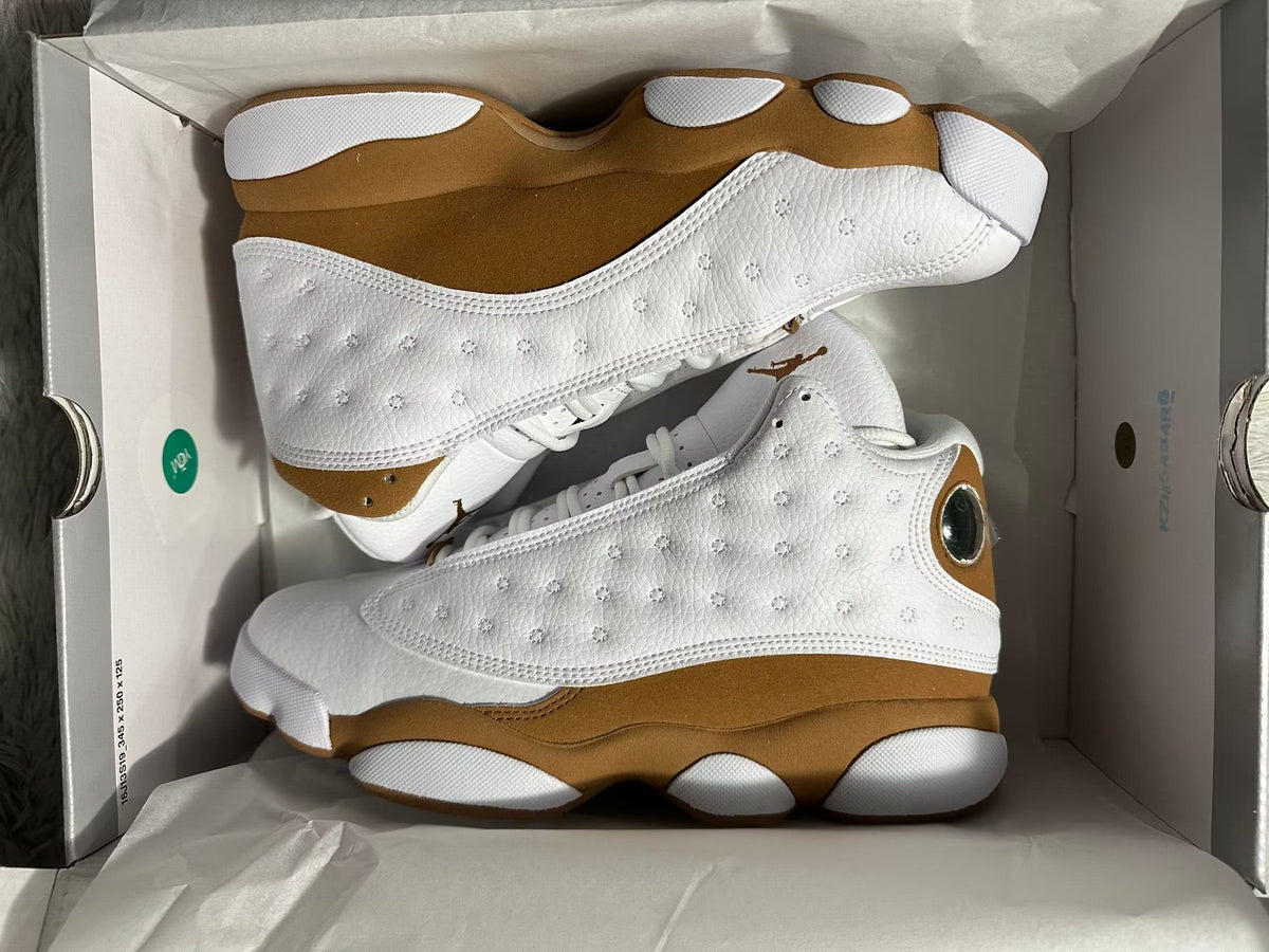 Sneakers, White Tan Colorway, Lace Up Design, Casual Gift for Sneaker Fans