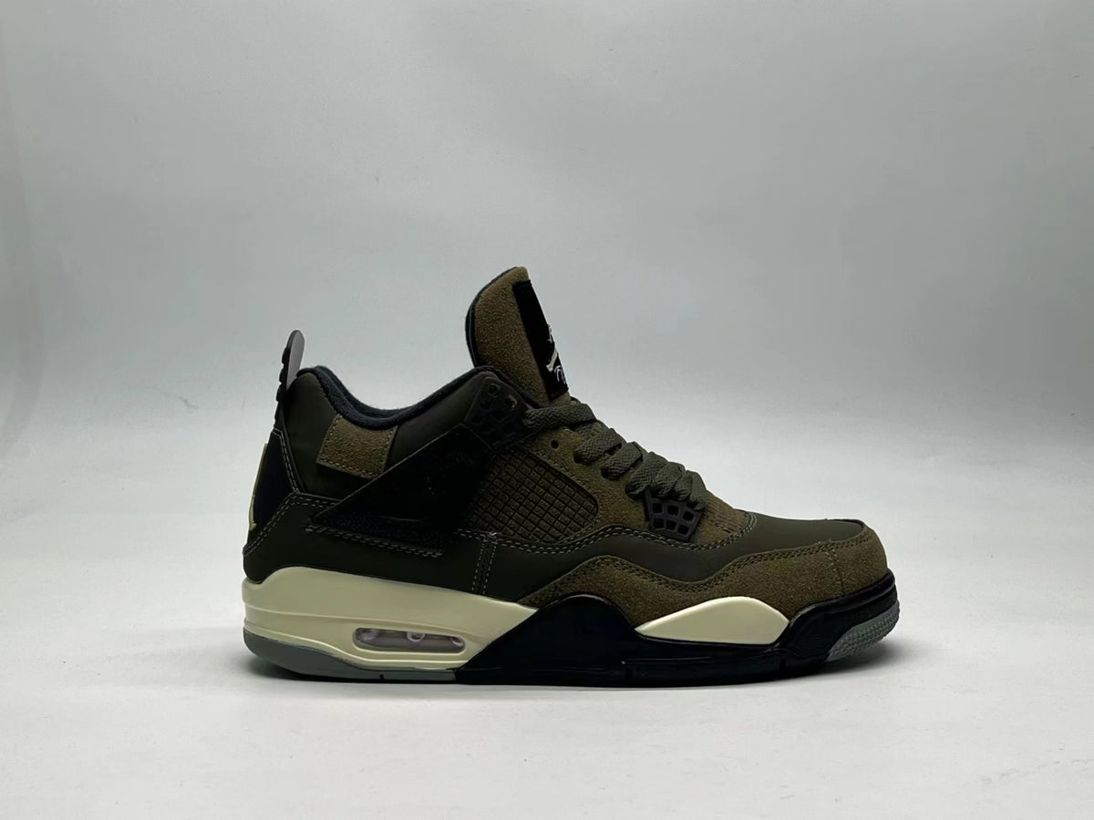 Low Top Sneakers, Olive Green Colorway, Lace Up Design, Casual Gift for Sneaker Fans