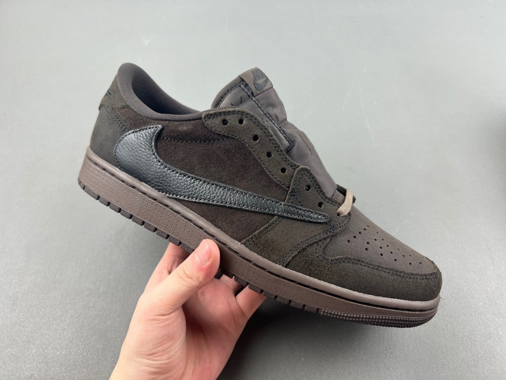 Low Top Sneakers, Black Brown Colorway, Lace Up Design, Casual Gift for Sneaker Fans