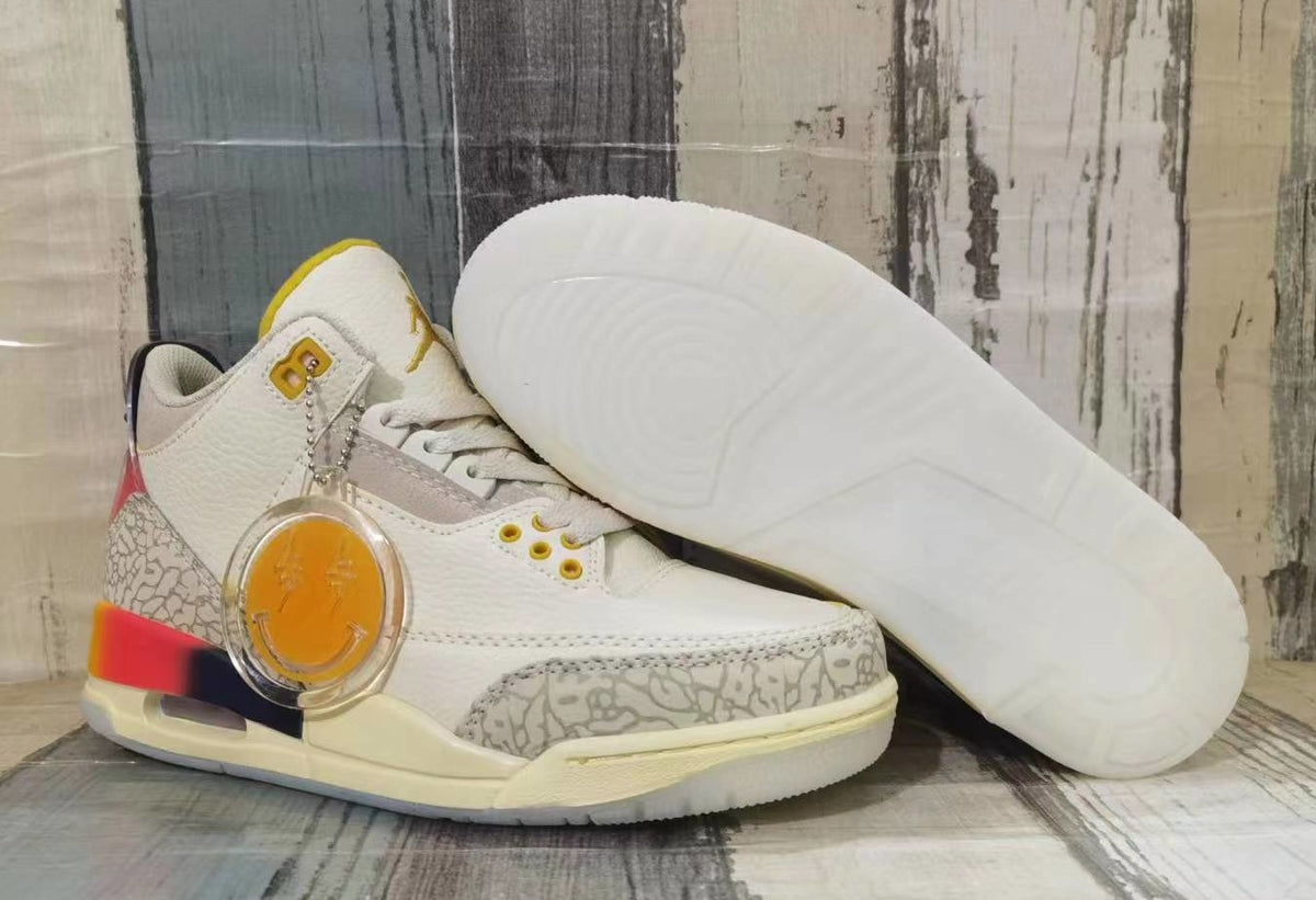 Sneakers, Off White Colorway, Lace Up Design, Casual Gift for Sneaker Fans