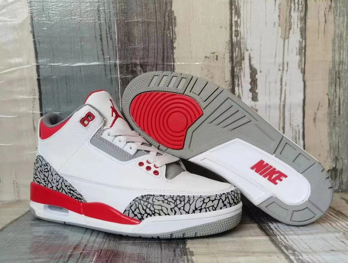 Sneakers, White Red Colorway, Lace Up Design, Casual Gift for Sneaker Fans