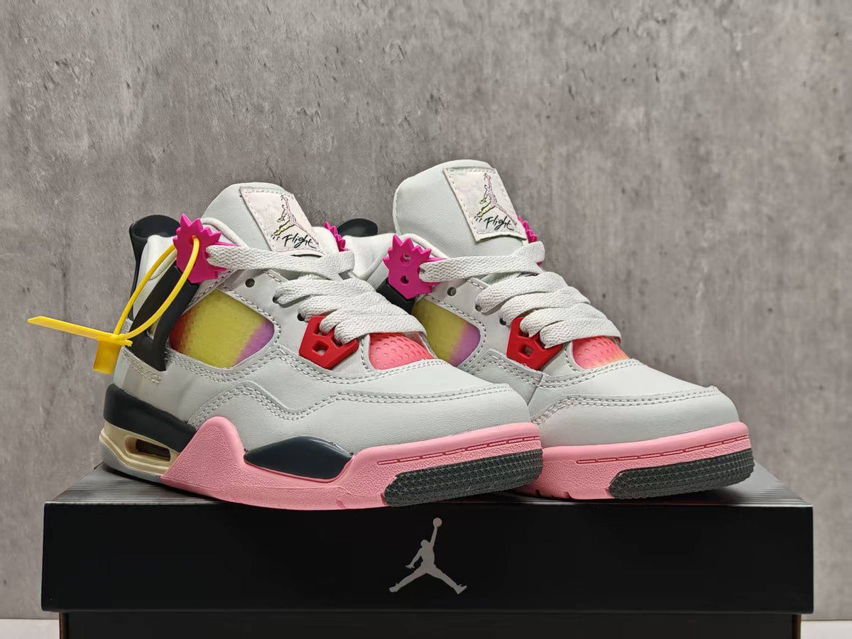 Mid Top Sneakers, Pink Colorway, Lace Up Design, Casual Gift for Sneaker Fans
